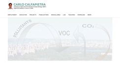 Desktop Screenshot of carlocalfapietra.com
